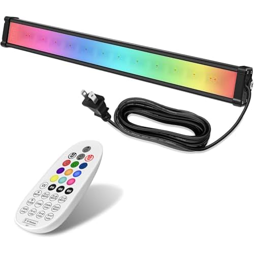 MEIKEE 25W RGBW LED Wall Washer Light RGB Color Changing LED Strip Lights