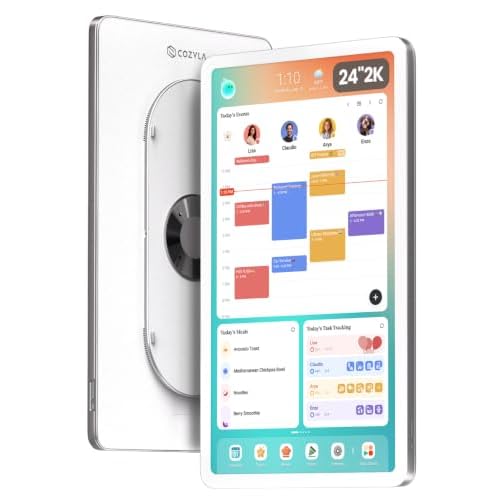 Cozyla Calendar Plus 3: 24"2K Smart Digital Calendar with Google Play Store