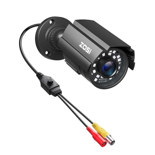 ZOSI 1080P CCTV Camera Outdoor Indoor Hybrid 4 in 1 HD TVI/CVI/AHD/CVBS Home Security Cameras System,Night Vision,Waterproof Metal Housing Bullet Cam For 960H,720P,1080P,5MP,4K analog Surveillance DVR $19.99 $25.99 23% OFF