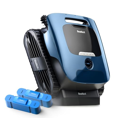 Beatbot AquaSense 2 Ultra Cordless Pool Vacuum Robot with Clarifying Agent Kit-Pool Mapping with AI Camera, 5-in-1 Cleaning, Water Surface Cleaning, Water Clarification, Smart Surface Parking