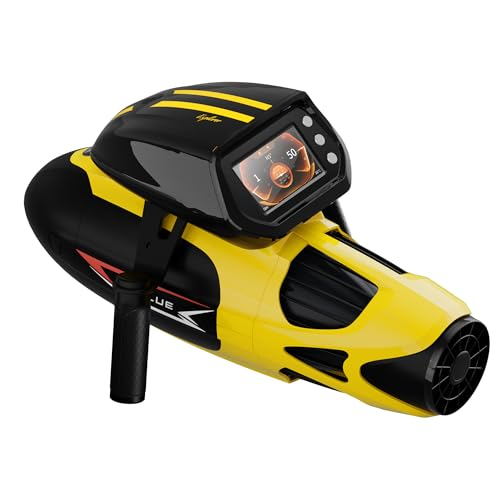 sublue Vapor Pump-Jet Underwater Scooter 3 Gear Speed 60 Minutes 6.21mph 46lbf for Free Diving Scuba Diving Snorkeling Recreational Toys for Yachts and Boats