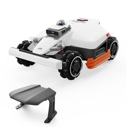 DREAME A3 AWD 1000 Robot Lawn Mower, 360° 3D LiDAR & AI Dual Vision Smart Robotic Mower for 0.25 Acre, 80% Slopes & 45min Fast Charge for Homeowners with Large/Steep Lawns