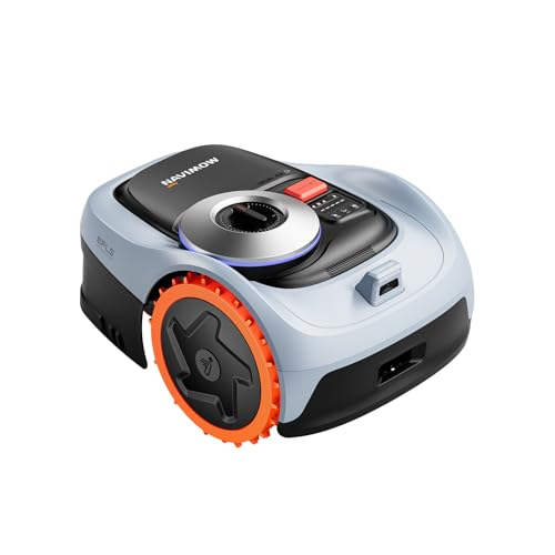 NAVIMOW Segway Navimow i206 AWD Robot Lawn Mower, Wire-Free Robotic Mower, All-Wheel Drive for 45% Slopes, 2–3.6 in Adjustable Cutting Height, NRTK + Vision, Auto Mapping, 2.55Ah Battery, Covers 0.15 Acre