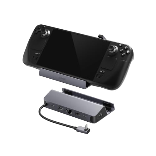 Anker Steam Deck Dock, 6-in-1 4K@60Hz HDMI Docking Station for Steam Deck