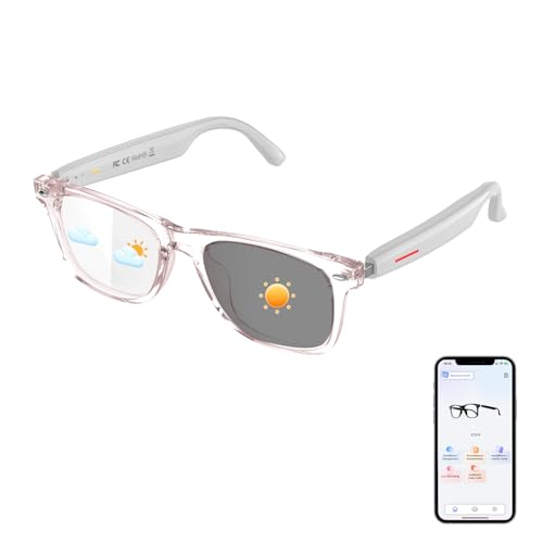 Padom AI Translation Glasses, 165 Languages Smart Bluetooth Glasses with Speakers