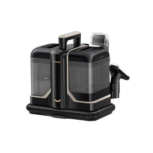 dreame N10 Carpet Cleaner Machine, Portable Upholstery Spot Cleaner with Hot Water Cleaning, 12Kpa Powerful Suction with Versatile Tools for Pets, Carpet, Area Rugs, Coach and Car, Self-Cleaning